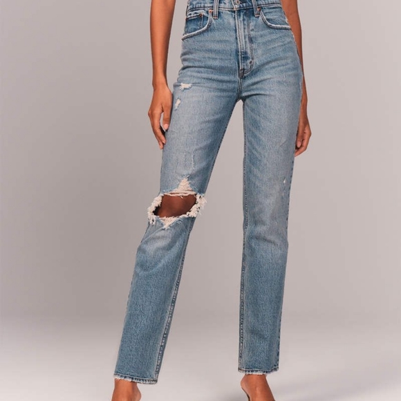 Abercrombie & Fitch Denim - 90s high rise straight